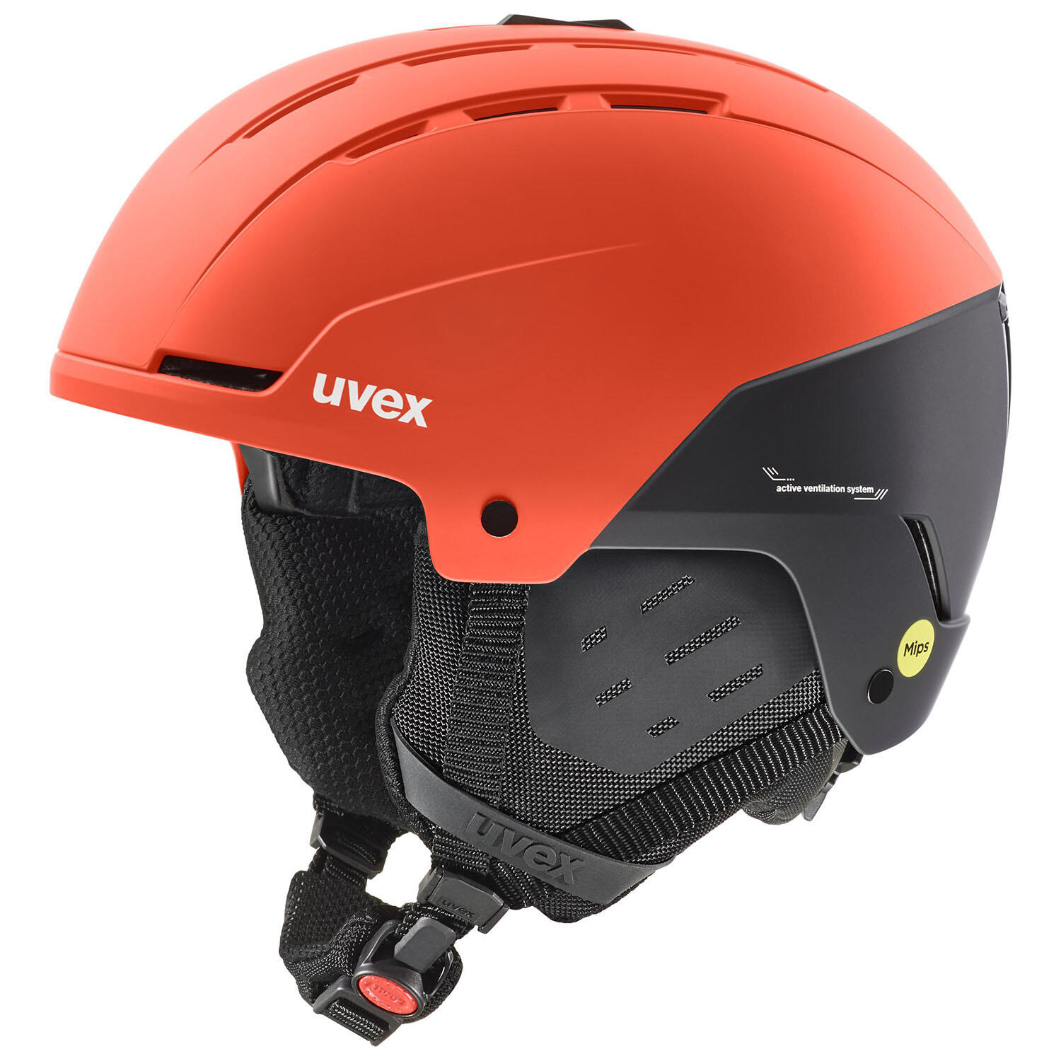 Kask narciarski UVEX Stance Mips fierce