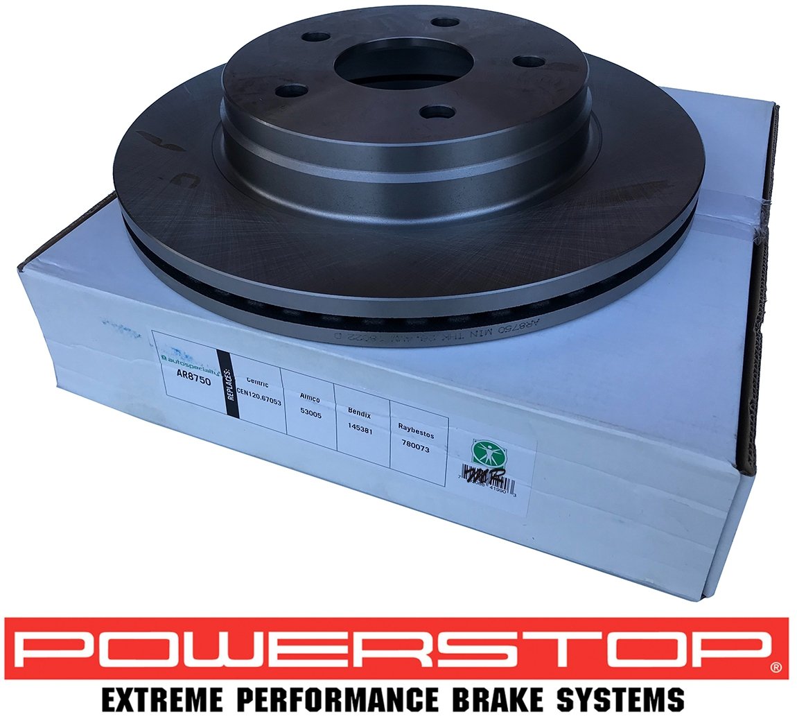 Przednia tarcza hamulcowa POWERSTOP Dodge RAM 1500 336mm 5 szpilek 2002-