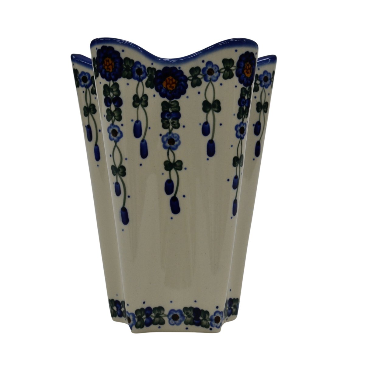 Ceramiczny wazon Lilia Ceramika Bolesławiec