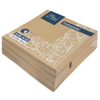 Serwetka Paw Professional Dinner Elegant Tangle , Serwetki 1 Warstowe 40X40Cm Składane 1/4 50 Szt W Paczce. Wykonane Z Airlaid