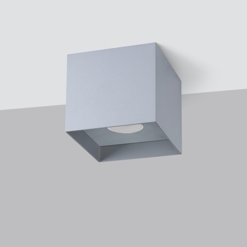 Hati lampa sufitowa 1xGU10 szara SL.1278