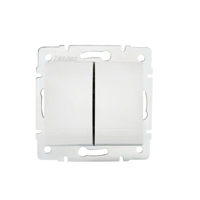 Kanlux Łącznik dwugrupowy świecznikowy DOMO 01-1010-202 bi 24711