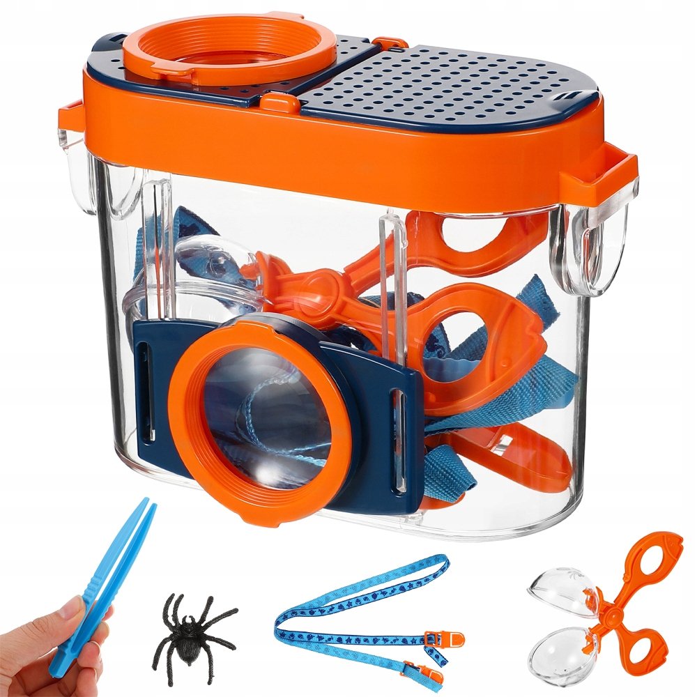 Lupa Szkło Powiększające Na Owady Insekty Pojemnik