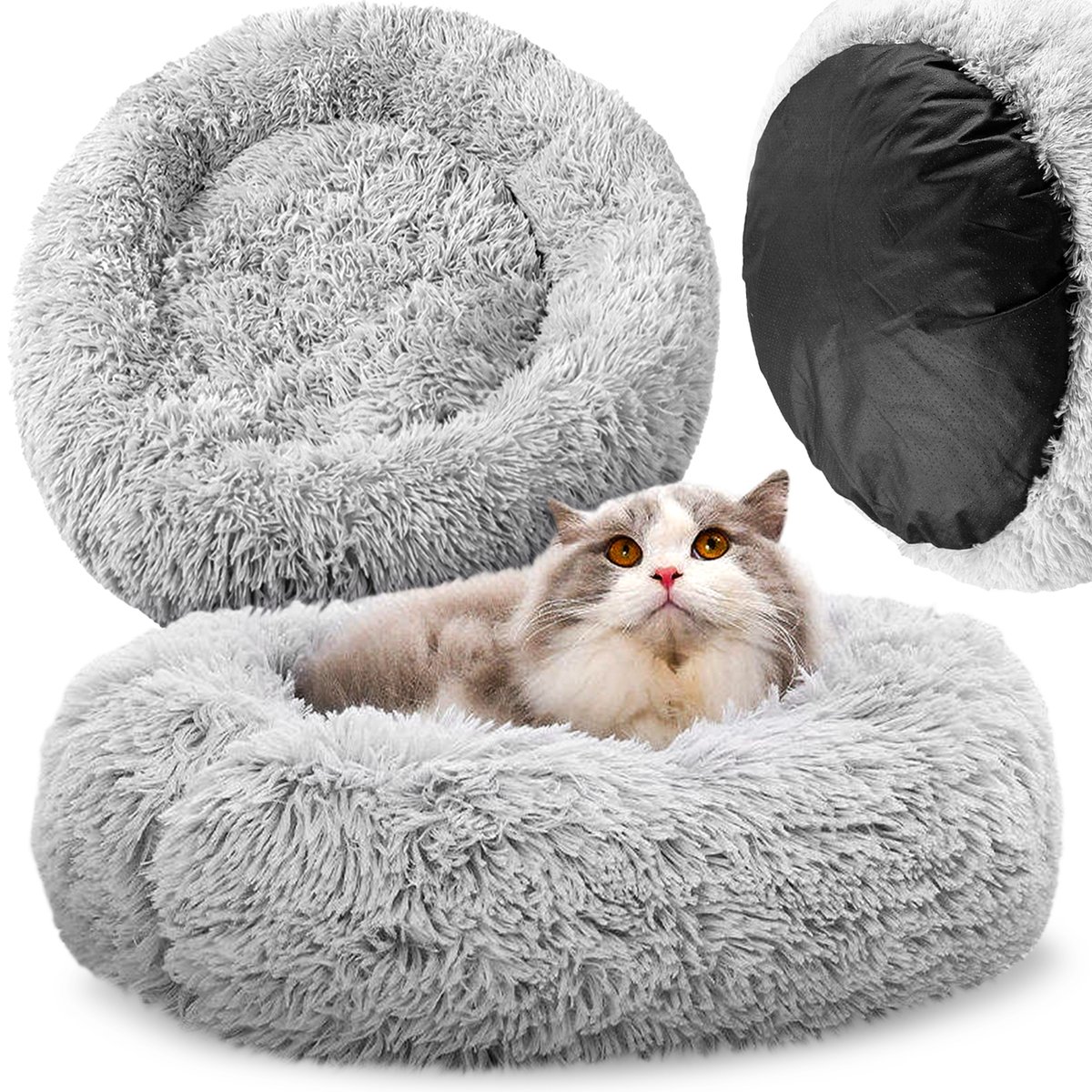 Duże Legowisko Dla Psa Kota Kanapa Sofa Xl Poduszka Kojec Wodoodporny 60Cm Pup-1