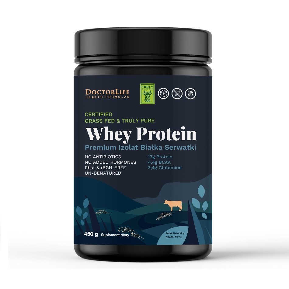 Doctor Life,Whey Protein o smaku neutralnym 450g