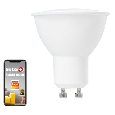 Inteligentna żarówka LED SETTI+ SL310RGB 4.8W GU10 Wi-Fi