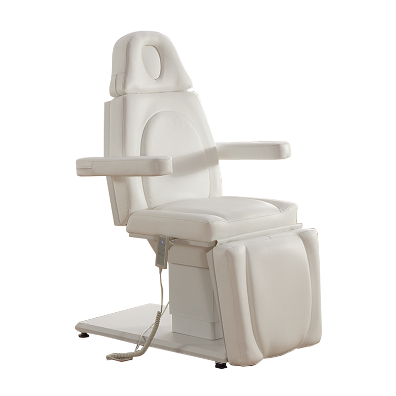 Fotel kosmetyczny elektryczny do salonu kosmetycznego pedicure regulacja 3 siłowniki Jordan