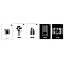 Ziemia Obiecana Brulion na spirali A4/100K kratka (5szt)