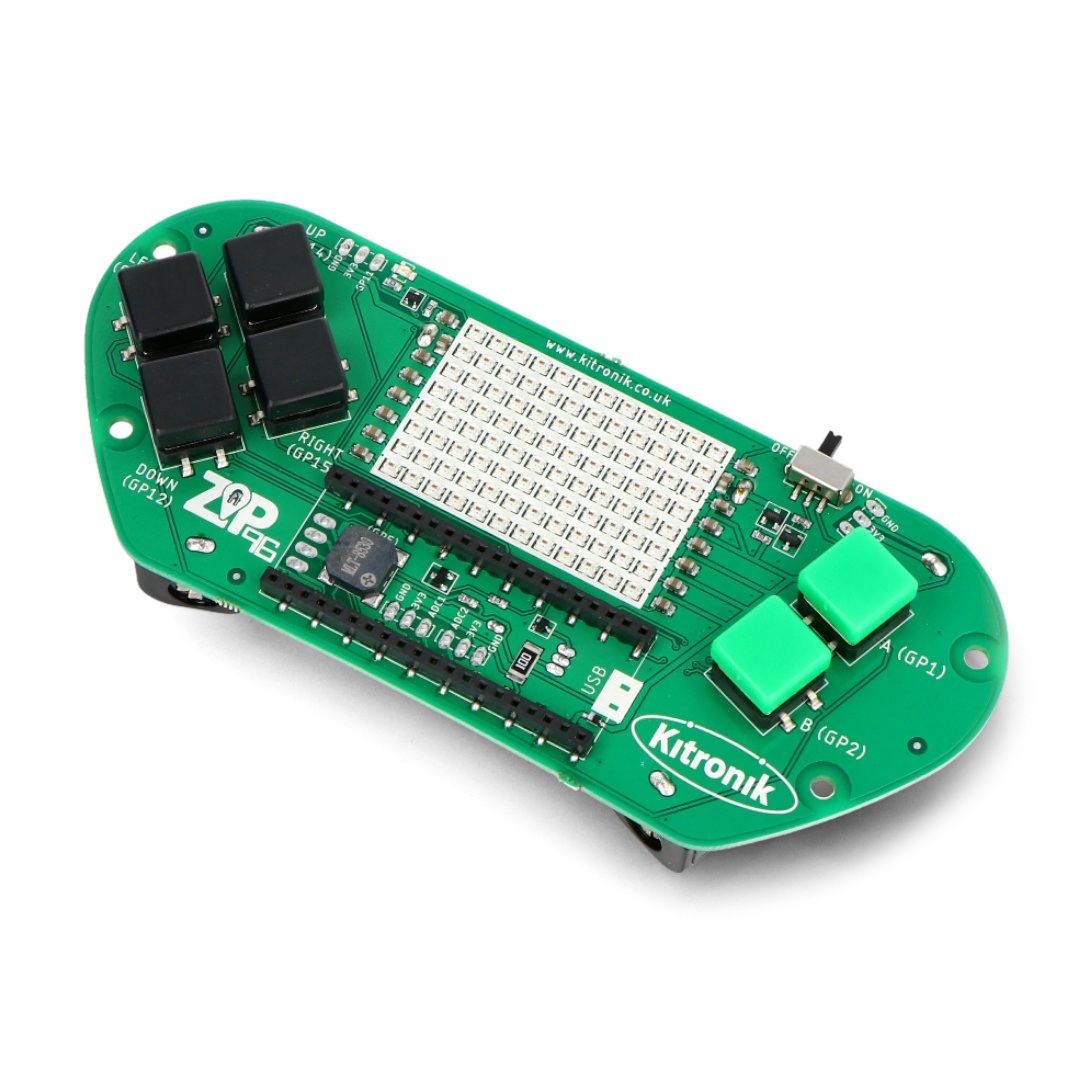 Konsola ZIP96 Retro Gamer - do Raspberry Pi Pico - Kitronik 5347