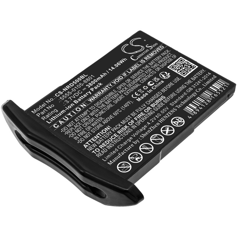 NCR Orderman 5 / 5555-0105-8801 3800mAh 14.06Wh Li-Ion 3.7V (Cameron Sino)