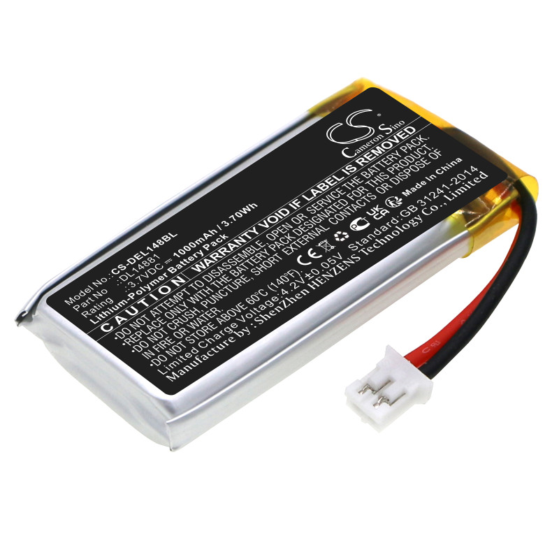 Deli 14951w / DL14881 1000mAh 3.70Wh Li-Polymer 3.7V (Cameron Sino)