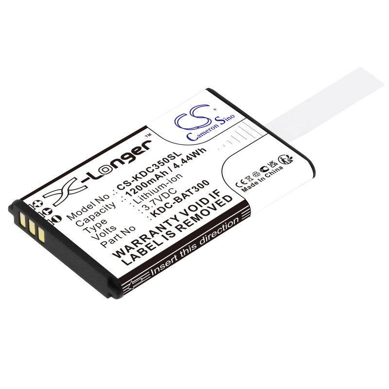 Koamtac KDC-300 / KDC-BAT300 1200mAh 4.44Wh Li-Ion 3.7V (Cameron Sino)