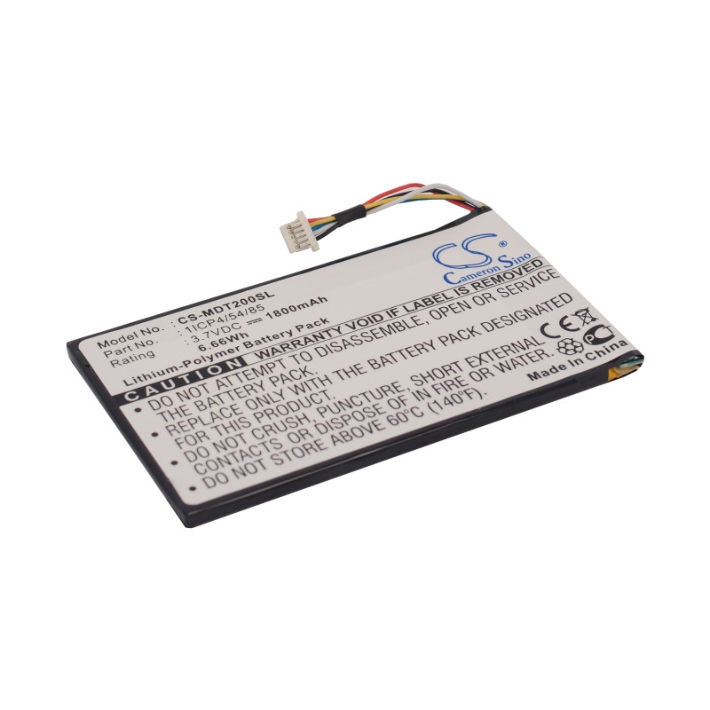 IEIMobile MODAT-200 / 1ICP4/54/85 1800mAh 6.66Wh Li-Polymer 3.7V (Cameron Sino)