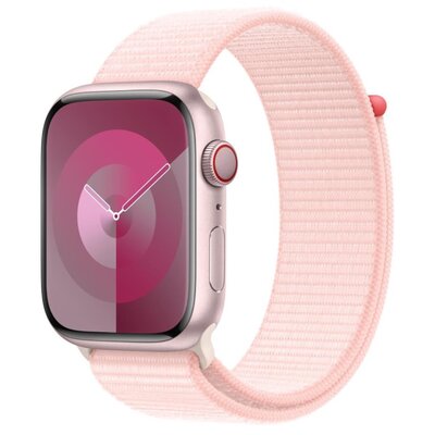 Apple sportowa w kolorze jasnoróżowym do koperty 45 mm