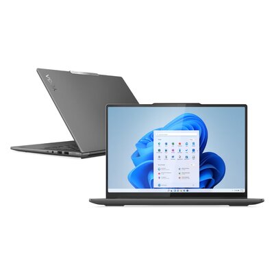 LENOVO Yoga Pro 9 14IRP8 83BU004QPB 3K i5-13505H/16GB/512GB SSD/RTX4050 6GB/Win11H Szary (Storm Grey) GW36M