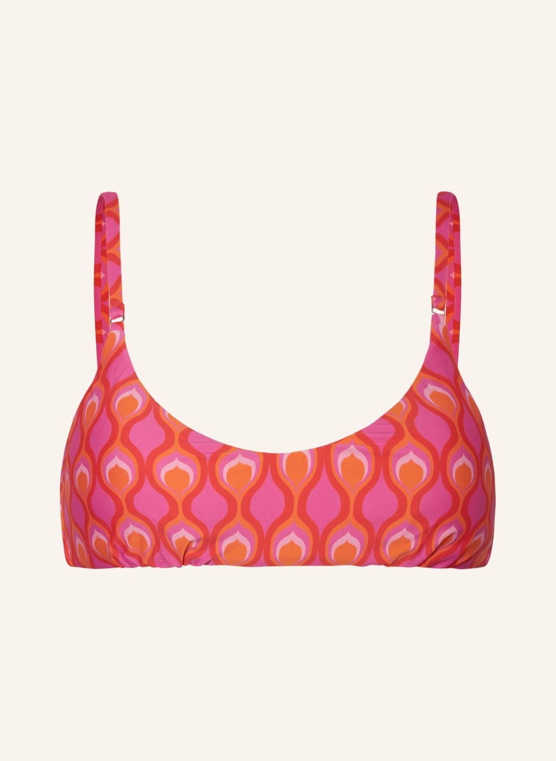 Seafolly Góra Od Bikini Bralette Birds Of Paradise pink