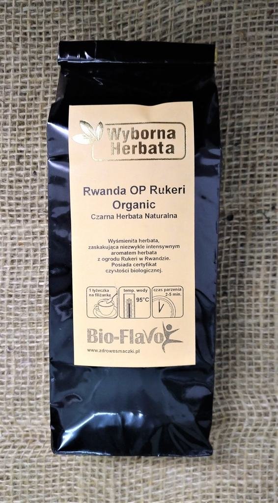 Herbata Czarna Rwanda Rukeri Organic 150G/ Bio-Flavo