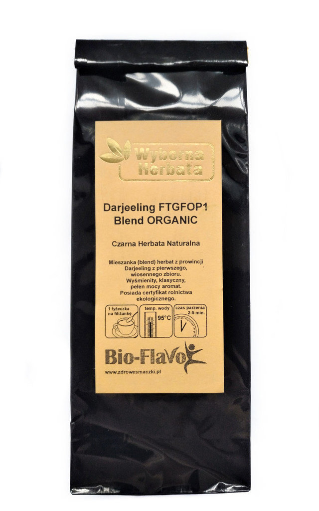 Herbata Czarna Darjeeling Organic 50G/ Bio-Flavo