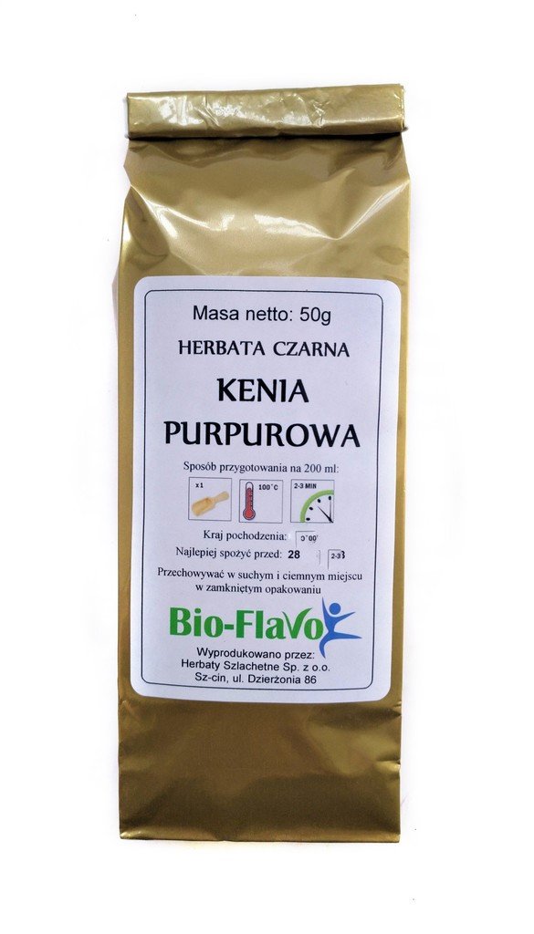 Herbata Czarna Kenia Purpurowa 50G Bio-Flavo