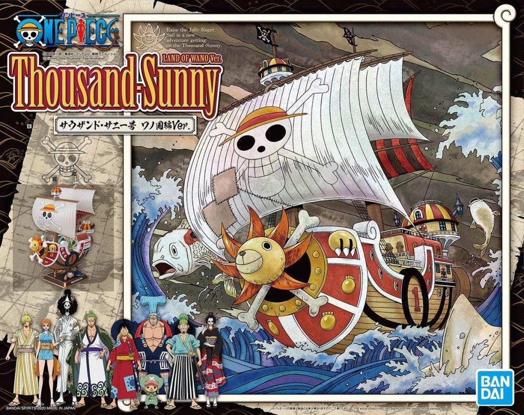 One Piece - Thousand Sunny Land Of Wanokuni Ver. - Model Kit 30Cm