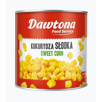 Kukurydza Konserwowa Słodka 2600G Dawtona