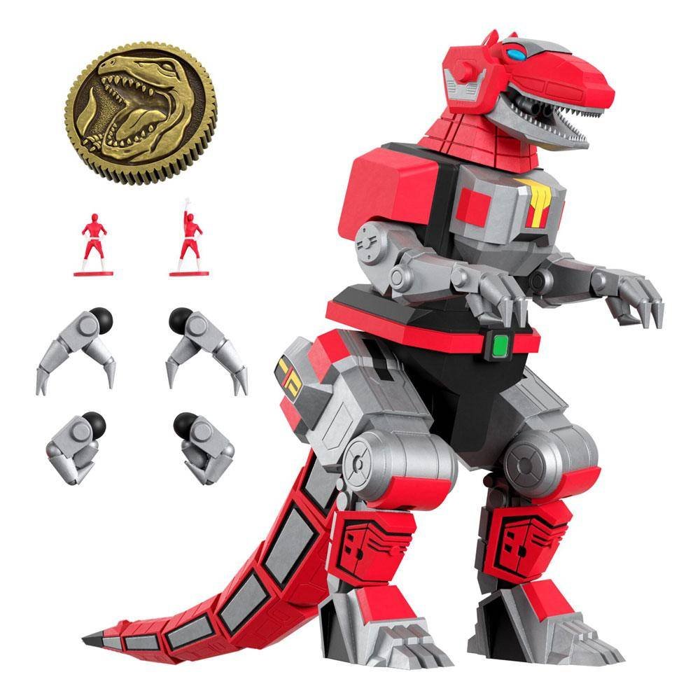 Zdjęcia - Figurka / zabawka transformująca Power Figurka Mighty Morphin  Rangers Ultimates - Tyrannosaurus Dinozord 