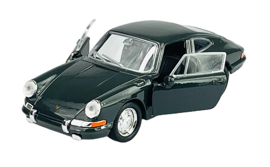 Welly Old Timer Porsche 911 Czarny 1:34 Samochód Nowy Metalowy Model