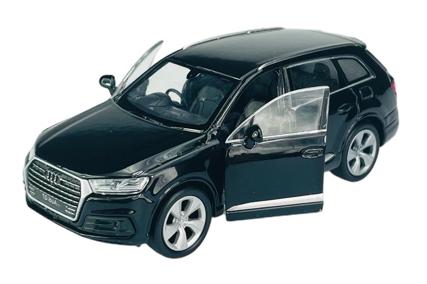 Welly 2015 Audi Q7 Czarny 1:34 Samochód Nowy Metalowy Model