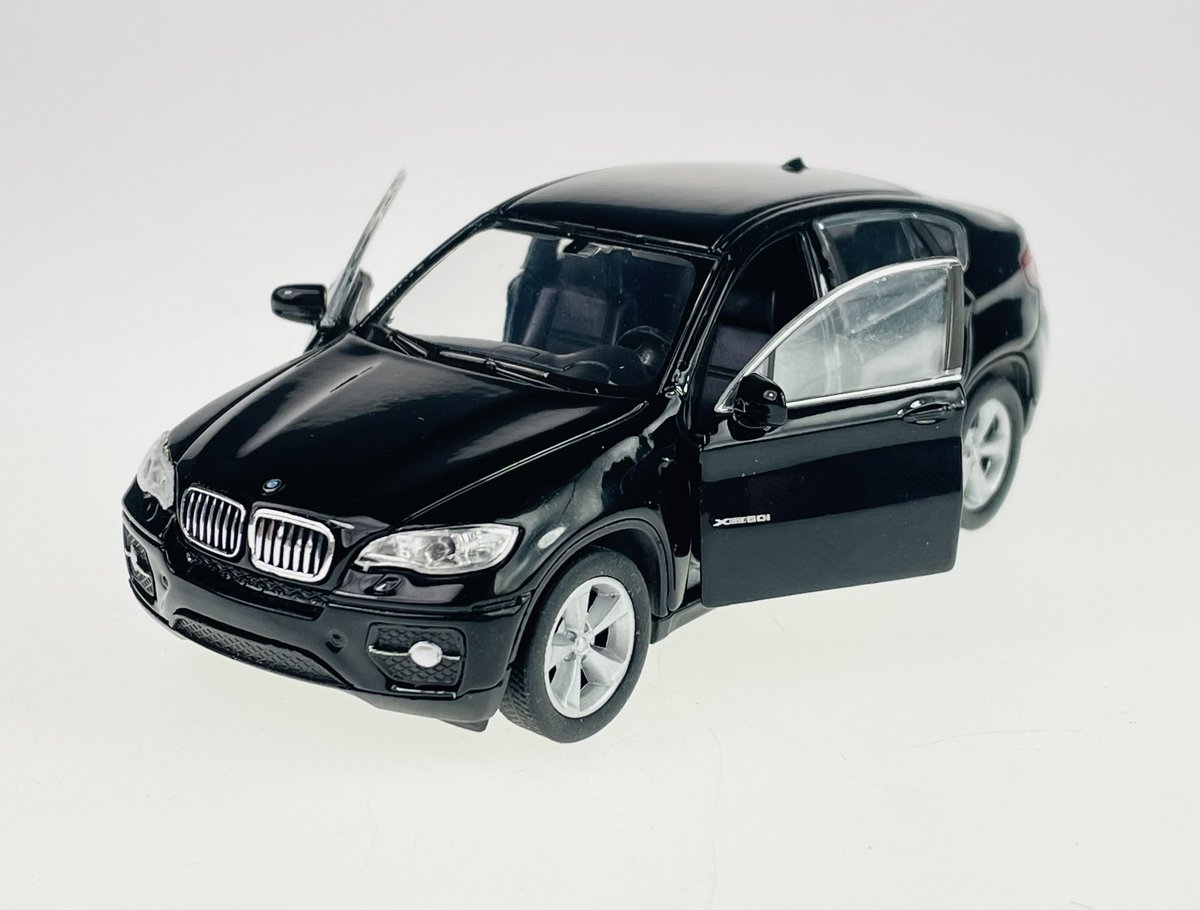 Welly Bmw X6 E71 / E72 Czarny 1:34 Samochód Nowy Metalowy Model