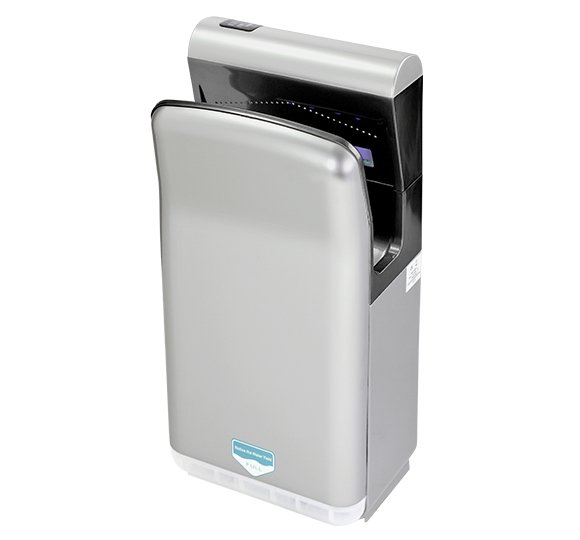 Srebrna kieszeniowa suszarka do rąk 2000W M-6667 G Linea Trade