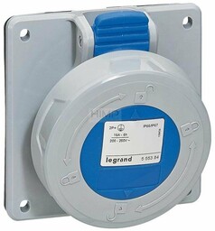 Legrand Gniazdo tablicowe 5P 32A 230V IP67 P17 TEMPRA PRO 555486 555486