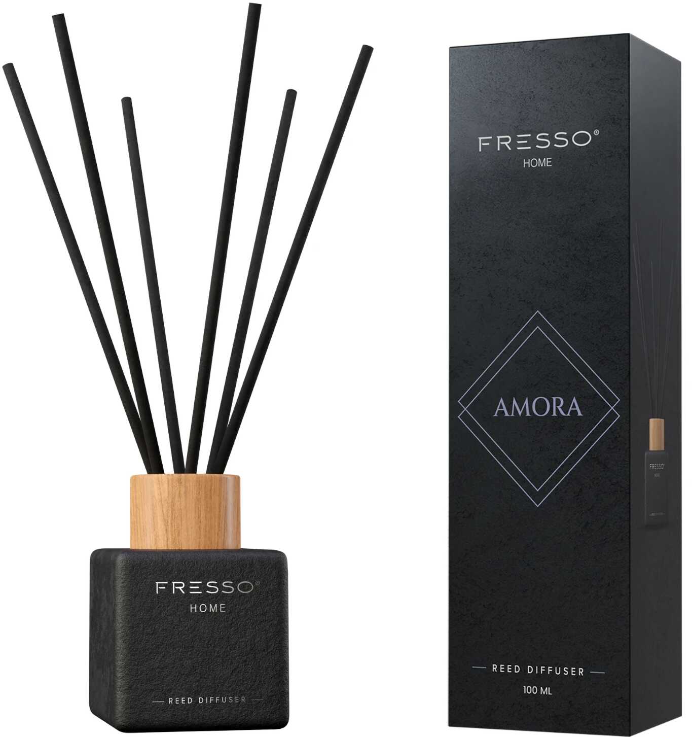 Fresso Dyfuzor zapachowy z patyczkami Amora 100ml