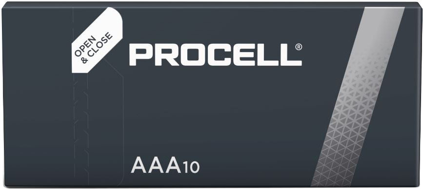 Baterie Duracell Procell AAA/LR3 karton 10 sztuk (Duracell Procell AAA/LR3 karton 10szt)