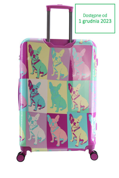 Walizka średnia SAXOLINE BULLDOG Color  M