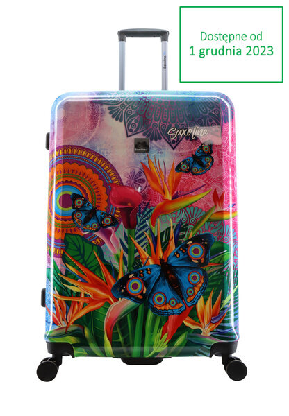 Walizka duza SAXOLINE BUTTERFLY Nature L