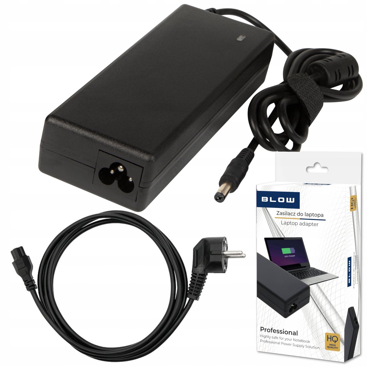 Ładowarka Do Laptopa Asus 4,74A 90W 5,5X2,5Mm Kabel Zasilający Koniczynka