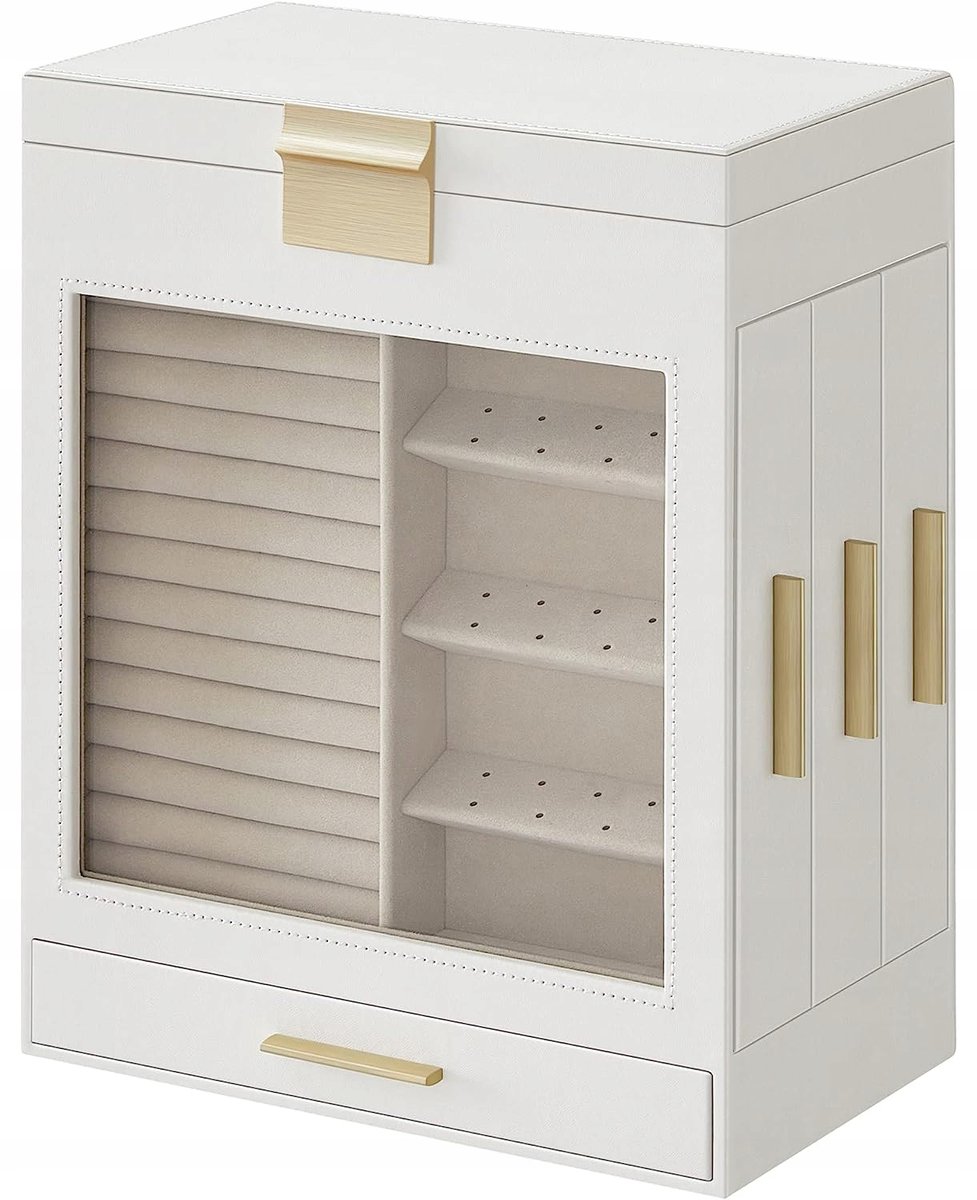 LUX KUFEREK SZKATUŁKA NA BIŻUTERIĘ ORGANIZER XL SN