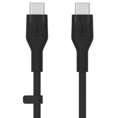Belkin USB-C USB-C 2.0 Silicone 1m Black