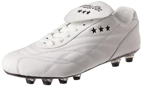 PANTOFOLA D'ORO 1886 New Star, Buty do siłowni Męskie, Biały Ll Ric Czarny Stopa Pu C Czarny, 42.5 EU