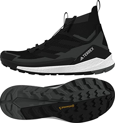 ADIDAS Męskie Terrex Free Hiker 2 Sneaker, Core Black Grey Six Carbon, 44.5 EU