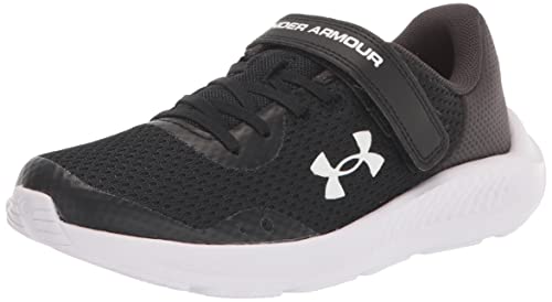 Under Armour UA GPS Pursuit 3 AC, Buty do Biegania Dziewczyny, Black Jet Gray White, 34 EU