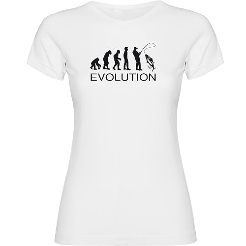 K KRUSKIS Koszulka damska Pesca Evolution by Anglers Krótki rękaw