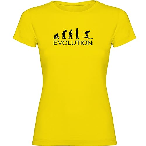 Kruskis 11502302ss125 koszulka, damska, żółta, S