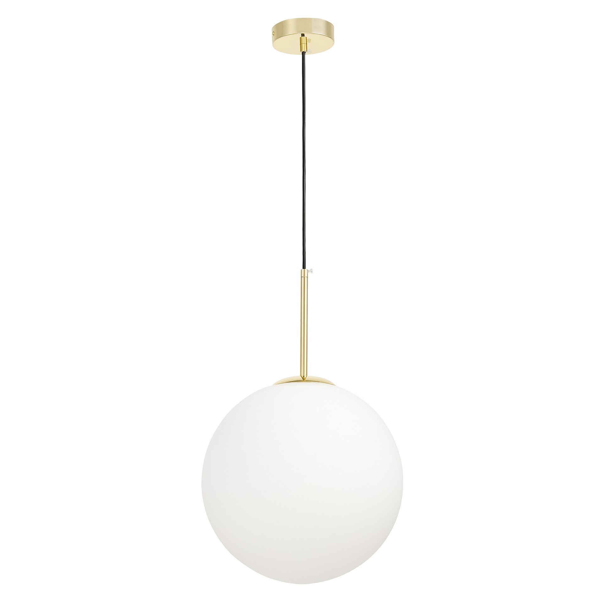 NOWOCZESNA LAMPA WISZĄCA KLASYCZNE ZŁOTO FREDICA D30