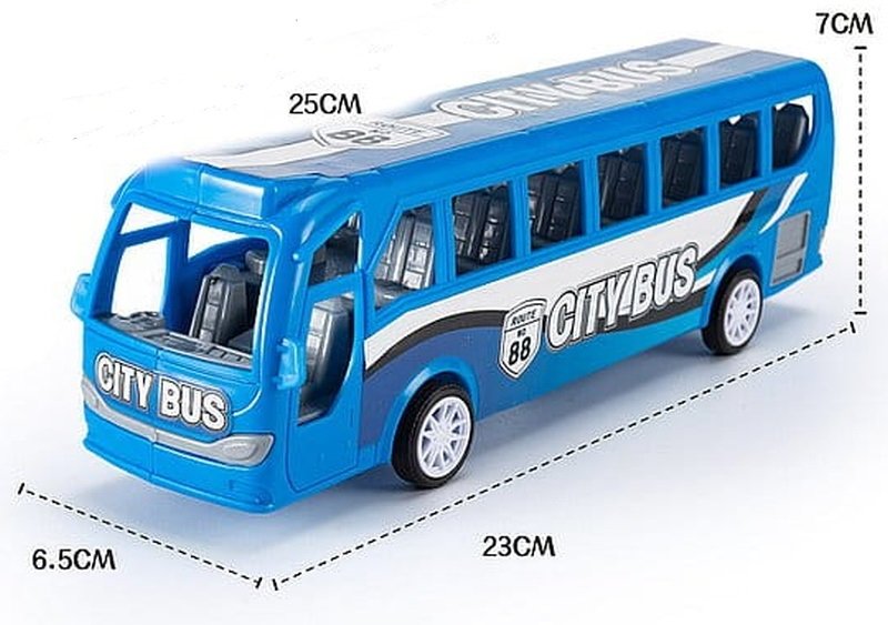 Zabawka autobus z napędem dla dzieci 1854
