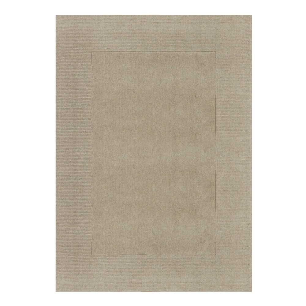 Beżowy dywan wełniany 160x230 cm – Flair Rugs
