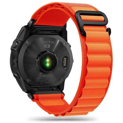 Pasek TECH-PROTECT Nylon Pro do Garmin Fenix 3/5X/3HR/5X Plus/6X /6X Pro/7X (51 mm) Pomarańczowy