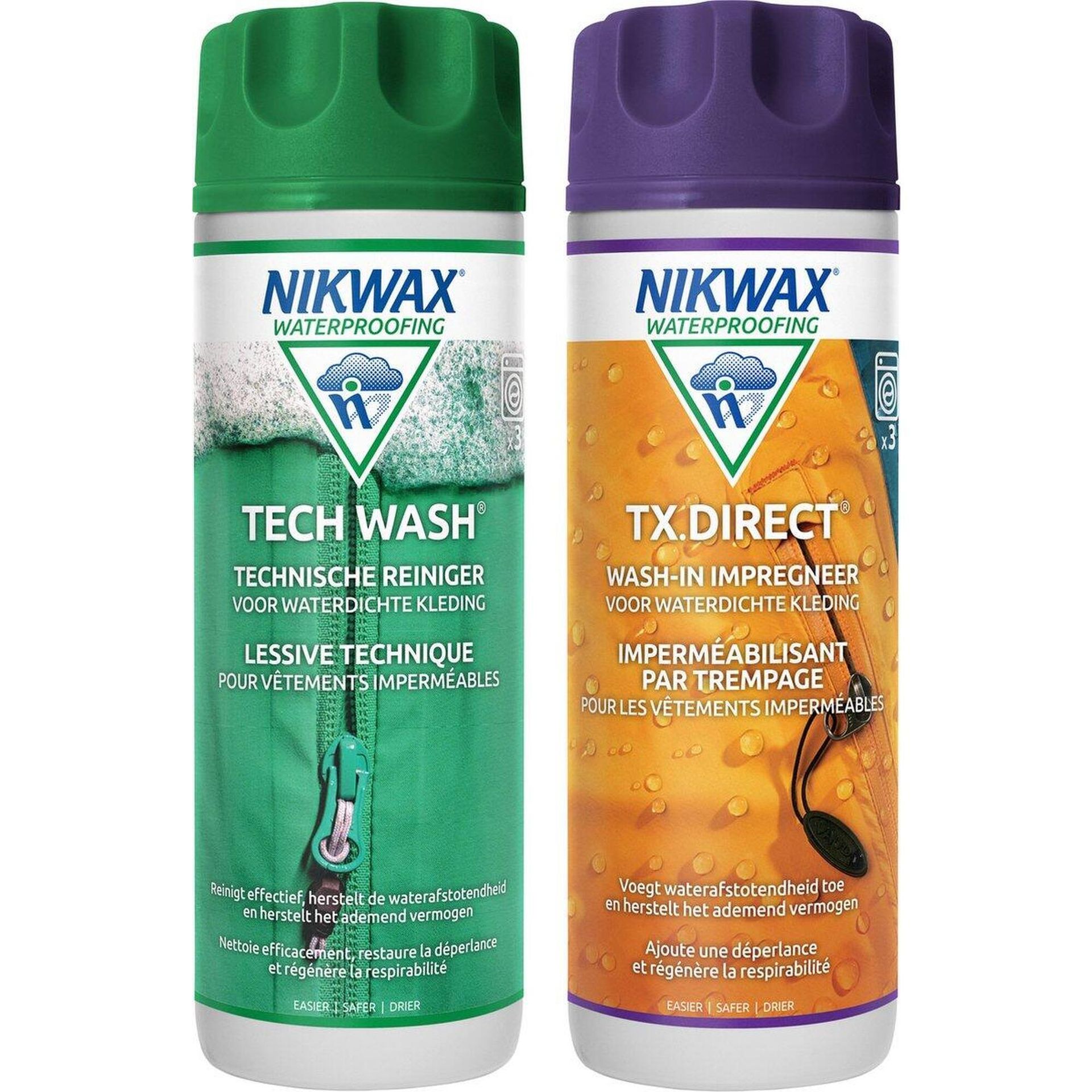 Nikwax Zestaw Tx Direct + Tech Wash 2x300ml
