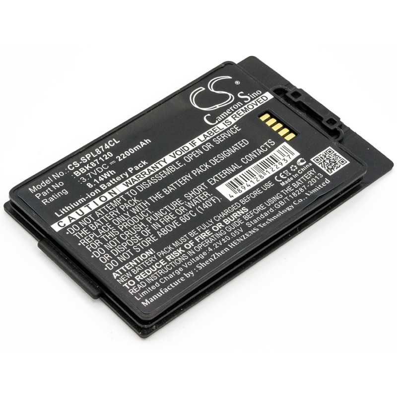 Spectralink 8742 / BBK87120 2200mAh 8.14Wh Li-Ion 3.7V (Cameron Sino)