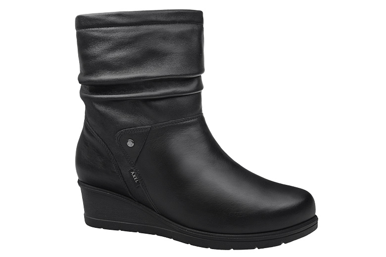Botki AXEL Comfort 4420 Czarny na Haluksy ocieplane Kosela Medic 9420